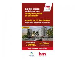 Apartamento no HM Smart Extrema em Extrema - MG