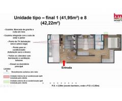 Apartamento no HM Smart Extrema em Extrema - MG