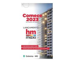 Lançamento apartamento no condomínio Hm Maxi Extrema em Extrema - MG
