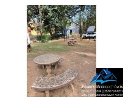 Chalé no Camping El Sombrero em Vargem SP