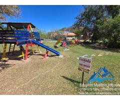 Chalé no Camping El Sombrero em Vargem SP