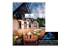 Chalé no Camping El Sombrero em Vargem SP