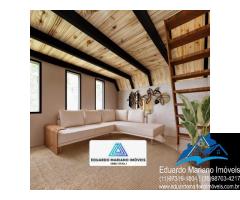 Chalé no Camping El Sombrero em Vargem SP