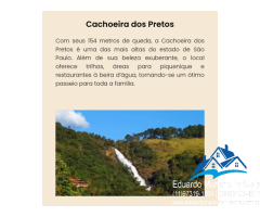 Chalé no Camping El Sombrero em Vargem SP