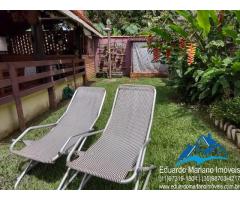 Chalé no Camping El Sombrero em Vargem SP