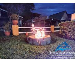 Chalé no Camping El Sombrero em Vargem SP