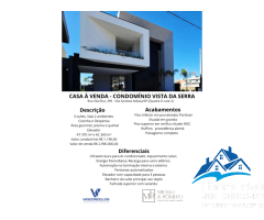 Casa no condomínio Vista da Serra em Atibaia SP