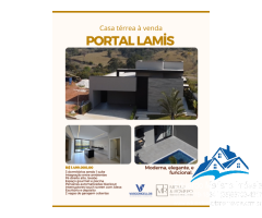 Casa térrea no Condomínio Portal Lamis em Atibaia SP
