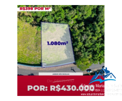 Terreno 1080m² no Jardim São Nicolau em Atibaia SP