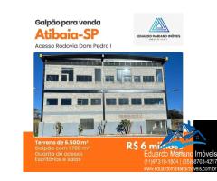 Galpão com 1700m² em Atibaia SP