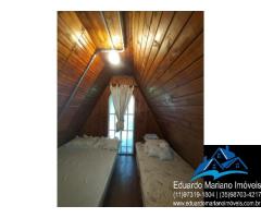 Chalé no Camping El Sombrero em Vargem SP