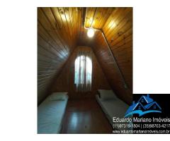 Chalé no Camping El Sombrero em Vargem SP