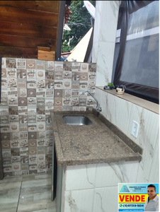 Chalé no Camping El Sombrero em Vargem SP